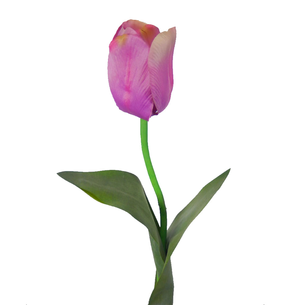Flor Artificial Tulipán 64cm Púrpura - FloraCenter - floracenter