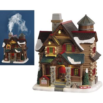 VILLA CABALLA CON LUZ Y TIENE HUMO - FloraCenter - FloraCenter